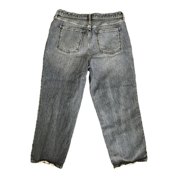 high waist jeans size 16 Seam Straight Leg Mom Jeans - Picture 2 of 4